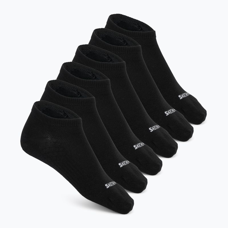 Шкарпетки чоловічі SKECHERS Non Terry Low Cut 6 пар black