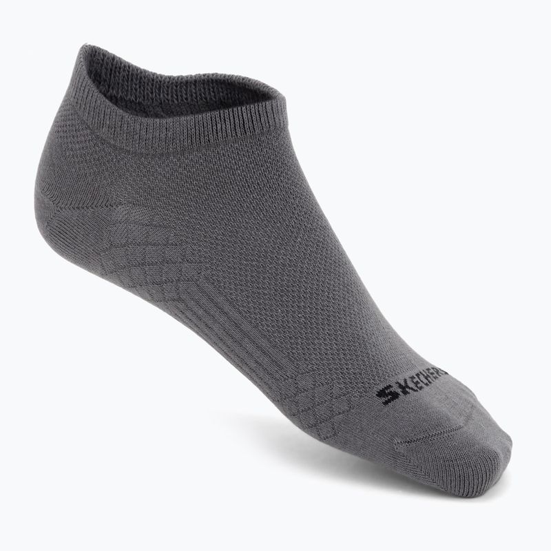 Шкарпетки SKECHERS Non Terry Low Cut white/grey 3