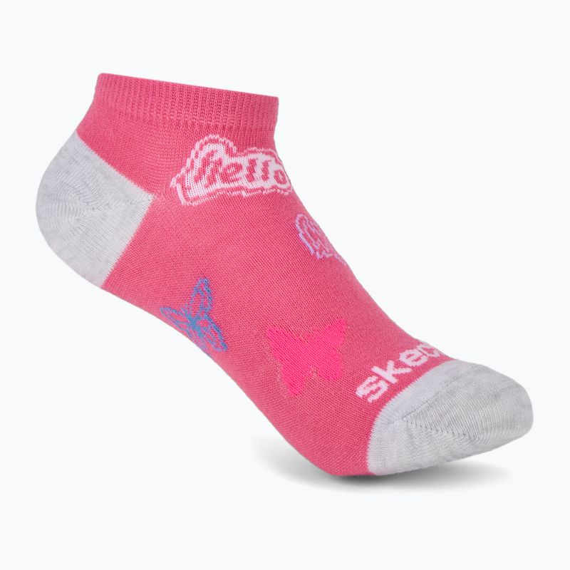 Шкарпетки дитячі SKECHERS Non Terry Low Cut 6 пар purple 6