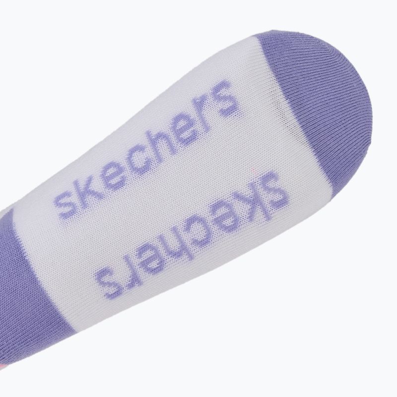 Шкарпетки дитячі SKECHERS Non Terry Crew 3 пари purple 7