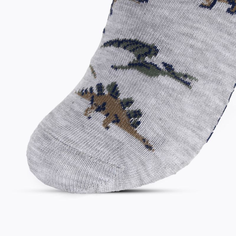 Шкарпетки дитячі SKECHERS 1/2 Terry Low Cut 6 пар olive 4