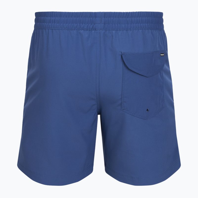 Шорти для плавання чоловічі Hurley Solid Volley Swim Short Blue/Brown 2