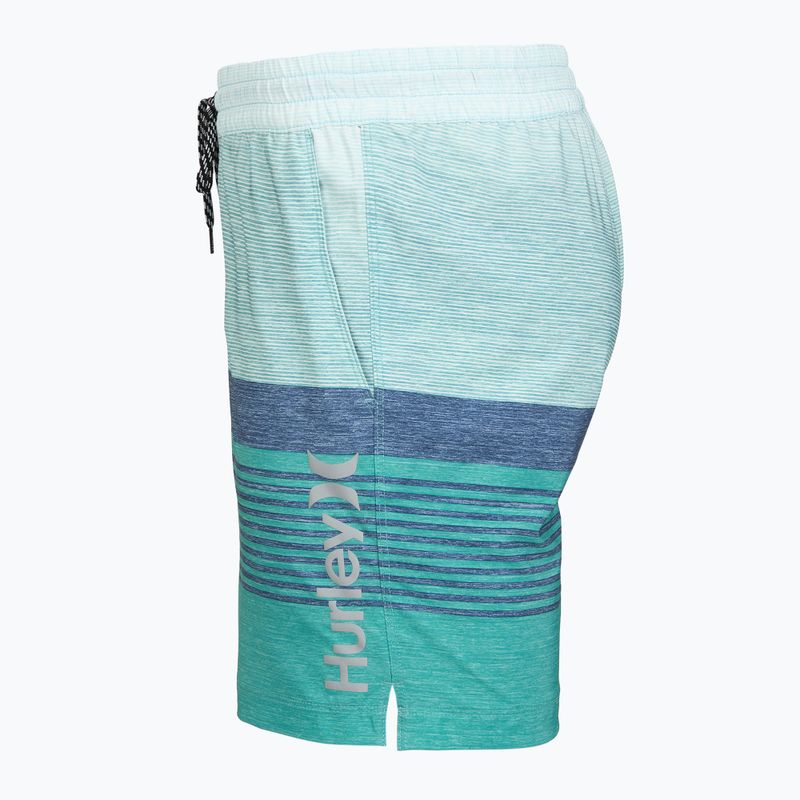 Шорти для плавання чоловічі Hurley Epic Ombre Volley Swim Short Teal Tint 3