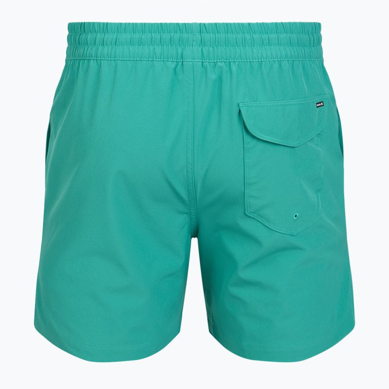 Шорти для плавання чоловічі Hurley Crossover Volley Swim Short Teal Tint 2