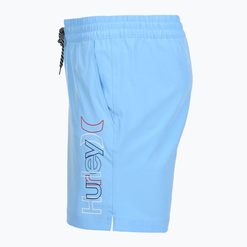Шорти для плавання чоловічі Hurley Crossover Volley Swim Short Photo Blue 3