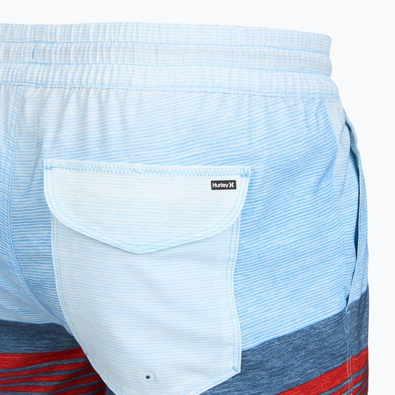 Шорти для плавання чоловічі Hurley Epic Ombre Volley Swim Short Noise Aqua 4