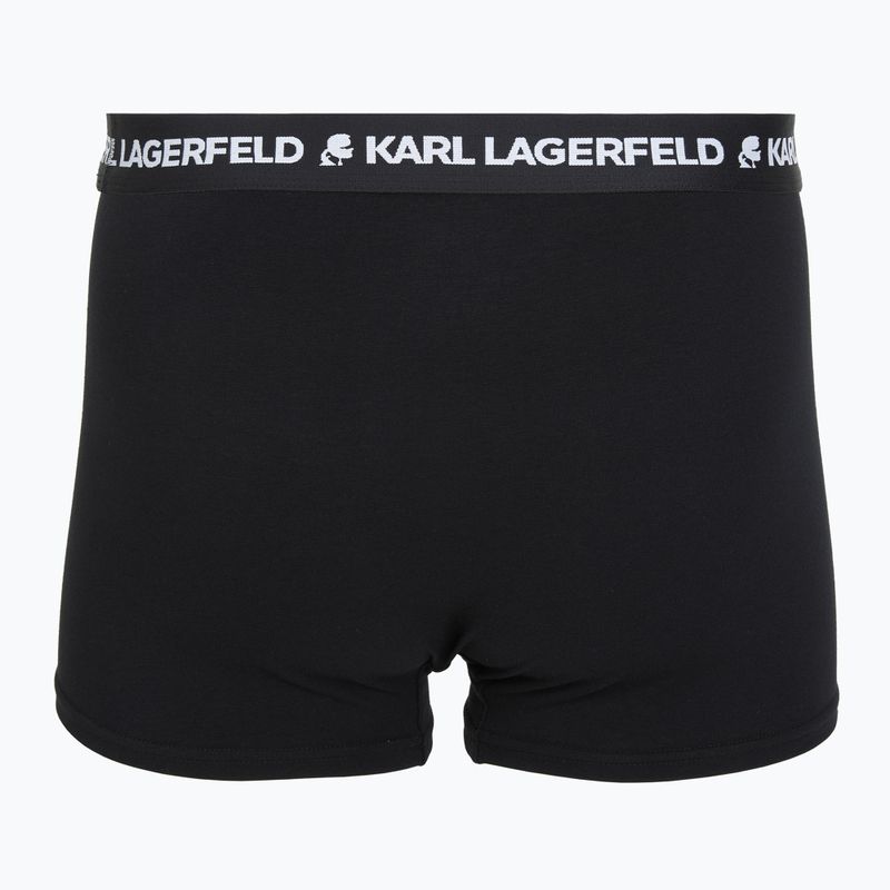 Труси чоловічі KARL LAGERFELD Logo Trunk 7 пар black 3