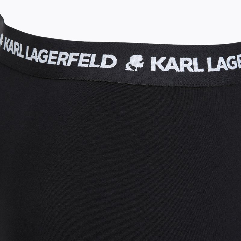 Труси чоловічі KARL LAGERFELD Logo Trunk 7 пар black 4