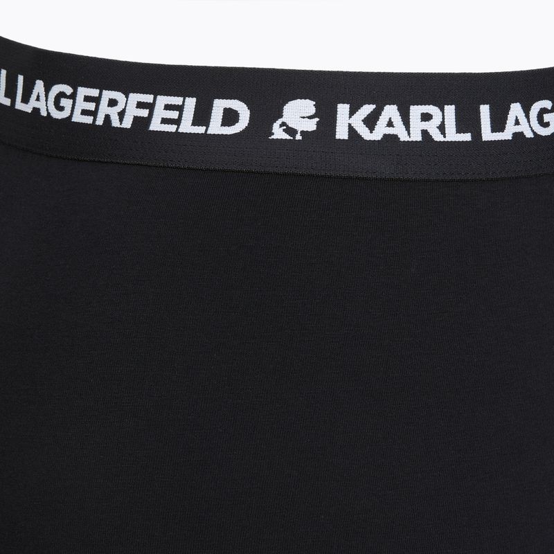 Труси чоловічі KARL LAGERFELD Logo Trunk 5 пар black 4