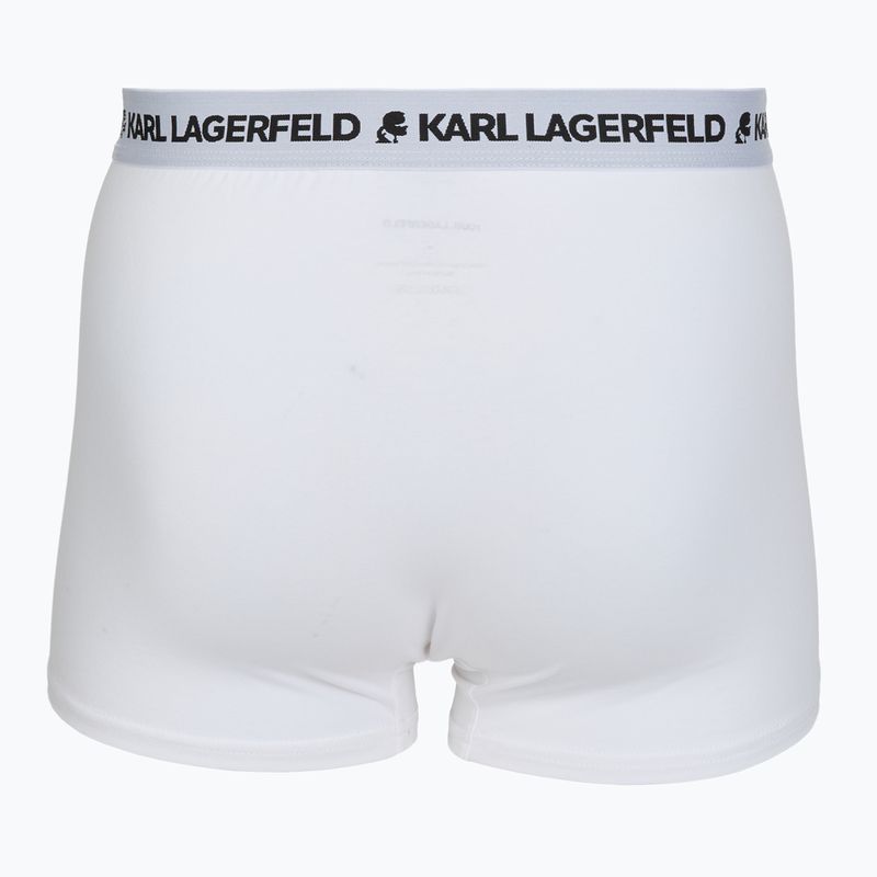 Труси чоловічі KARL LAGERFELD Logo Trunk 3 пари white 3