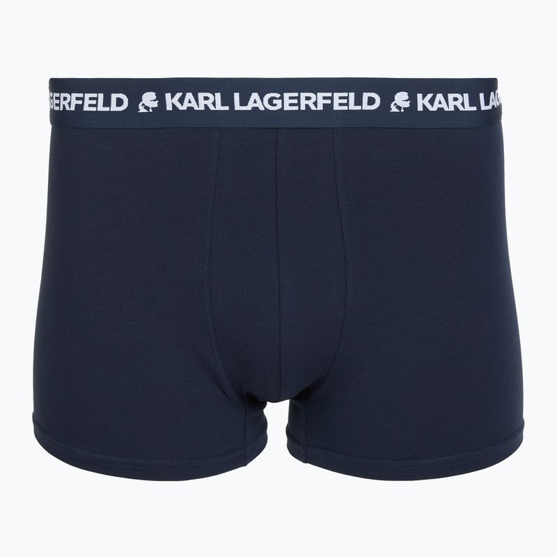 Труси чоловічі KARL LAGERFELD Logo Trunk 3 пари black/white/navy 3
