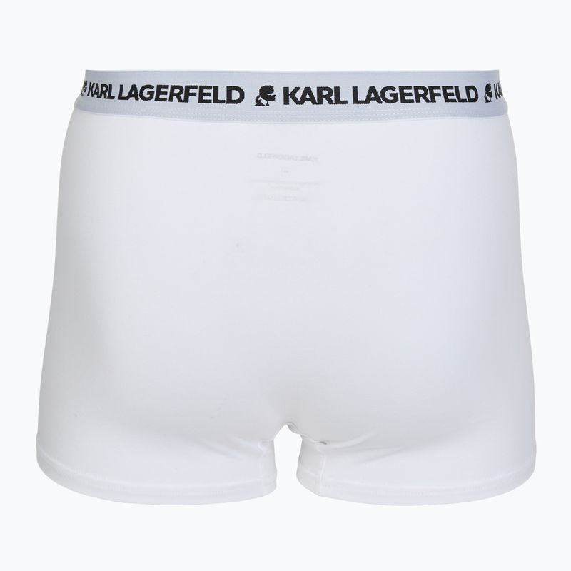 Труси чоловічі KARL LAGERFELD Logo Trunk 3 пари black/white/navy 5