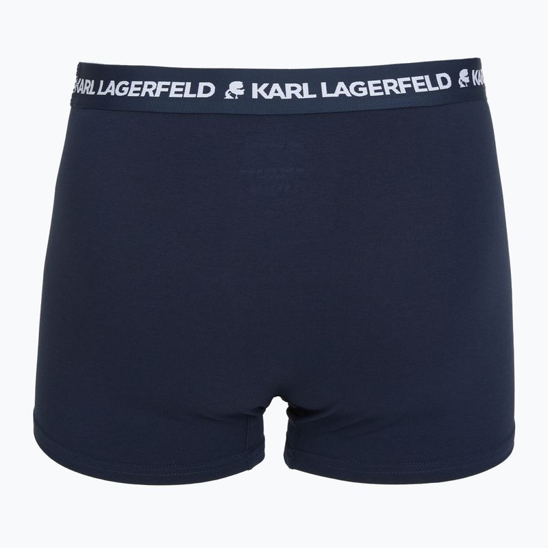 Труси чоловічі KARL LAGERFELD Logo Trunk 3 пари navy 3