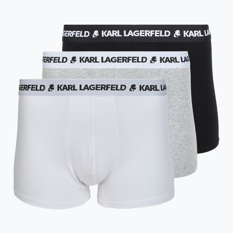 Труси чоловічі KARL LAGERFELD Logo Trunk 3 пари multicolor