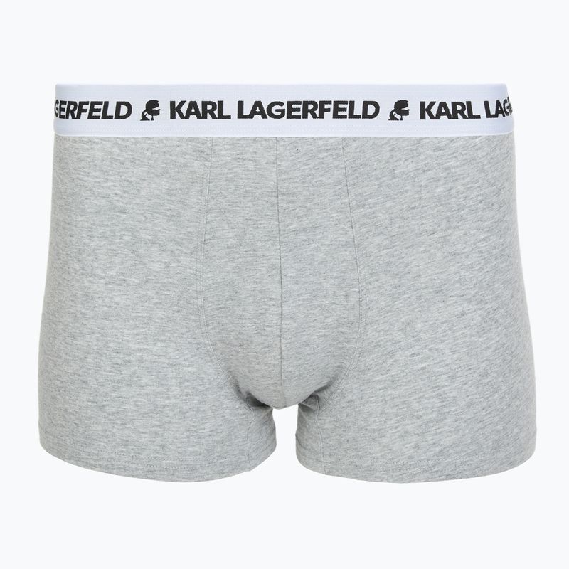 Труси чоловічі KARL LAGERFELD Logo Trunk 3 пари multicolor 3