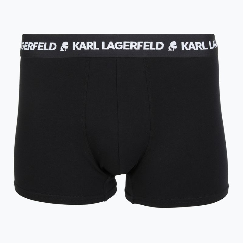 Труси чоловічі KARL LAGERFELD Logo Trunk 3 пари multicolor 4