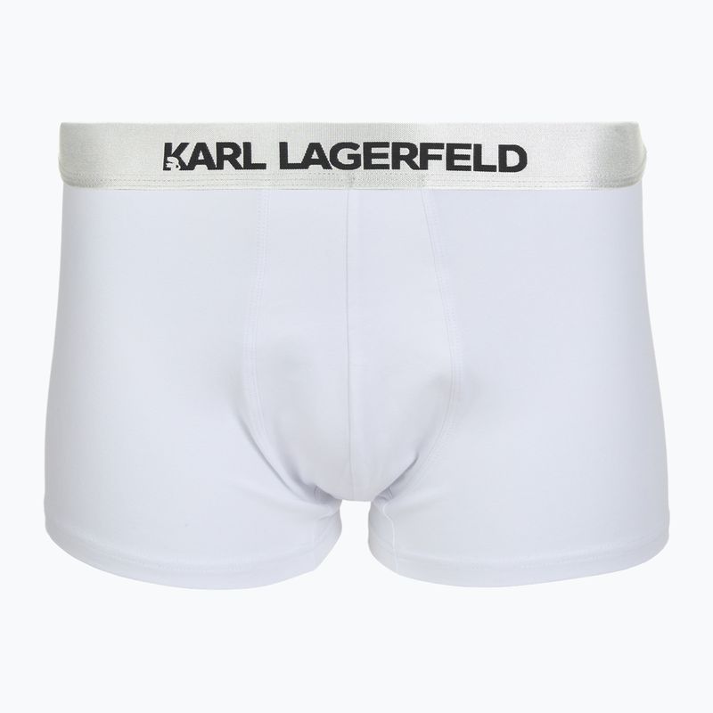 Труси чоловічі KARL LAGERFELD Elastic Trunk 3 пари black/white/grey 2