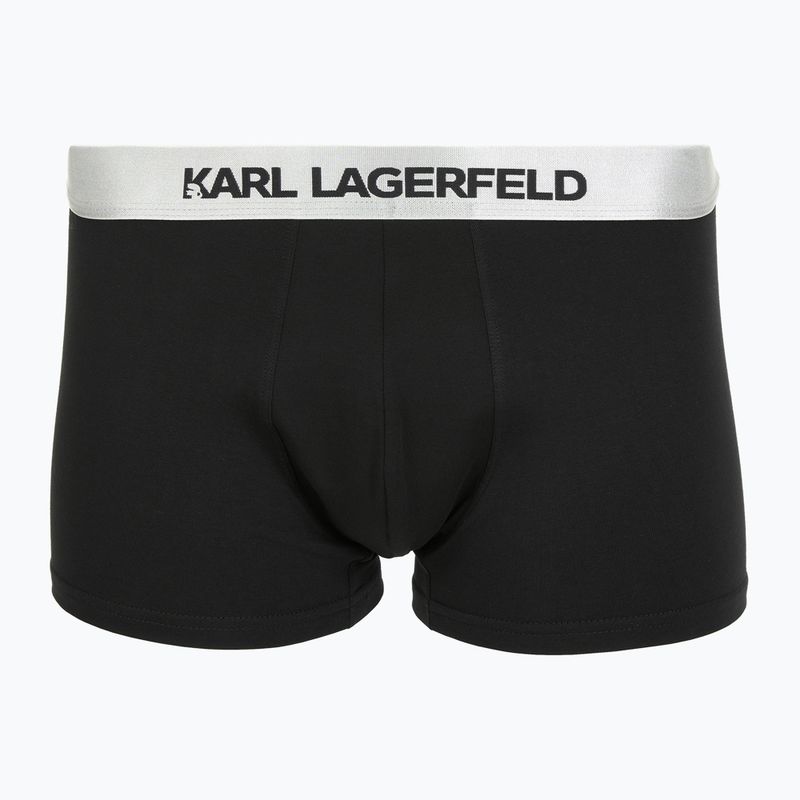 Труси чоловічі KARL LAGERFELD Elastic Trunk 3 пари black/white/grey 4