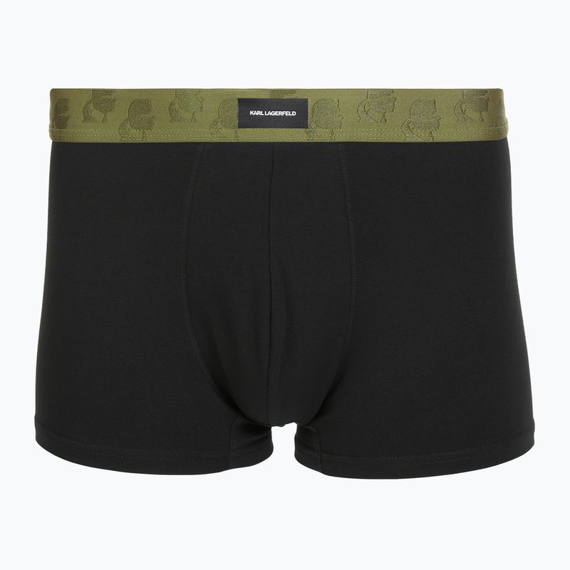 Труси чоловічі KARL LAGERFELD Kameo Logo Trunk 3 пари midnight/clear sky/olive 4