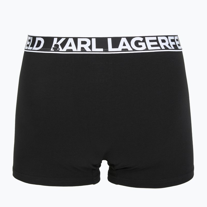 Труси чоловічі KARL LAGERFELD Bold Elastic Trunk 3 пари black 3