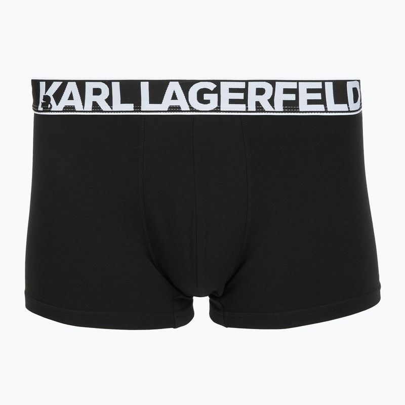 Труси чоловічі KARL LAGERFELD Bold Elastic Trunk 3 пари windsor/black/ash 4