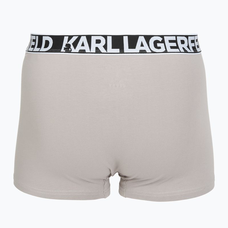Труси чоловічі KARL LAGERFELD Bold Elastic Trunk 3 пари windsor/black/ash 5