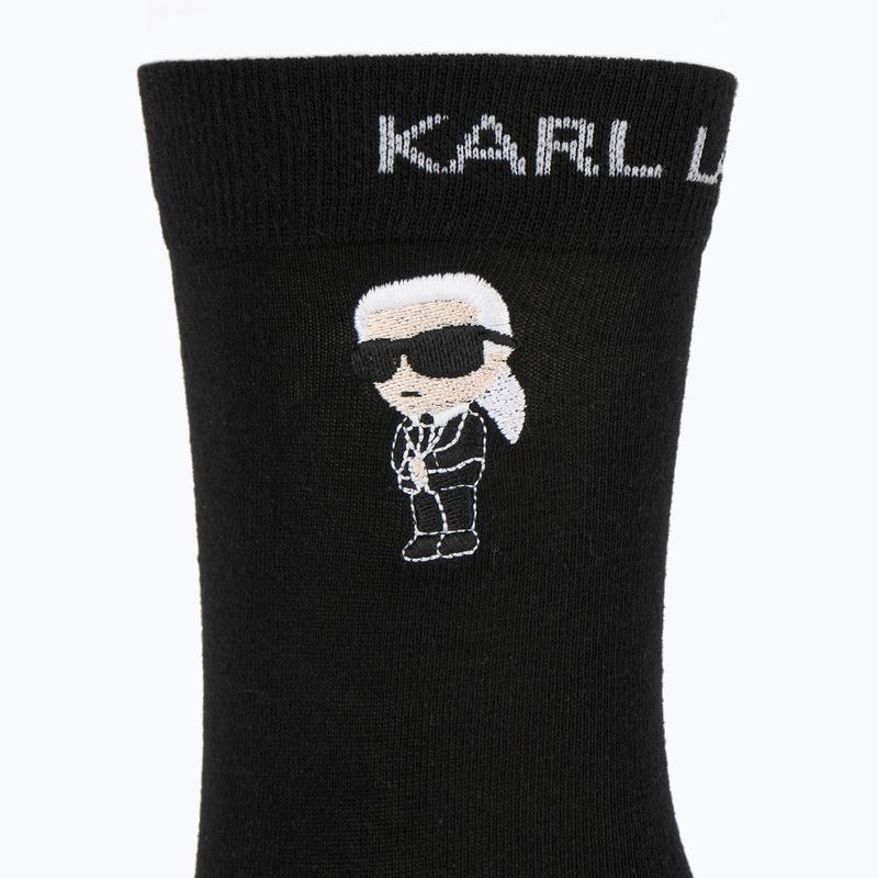 Набір Труси + Шкарпетки чоловічі KARL LAGERFELD Ikon Trunk aop karl dot black 7