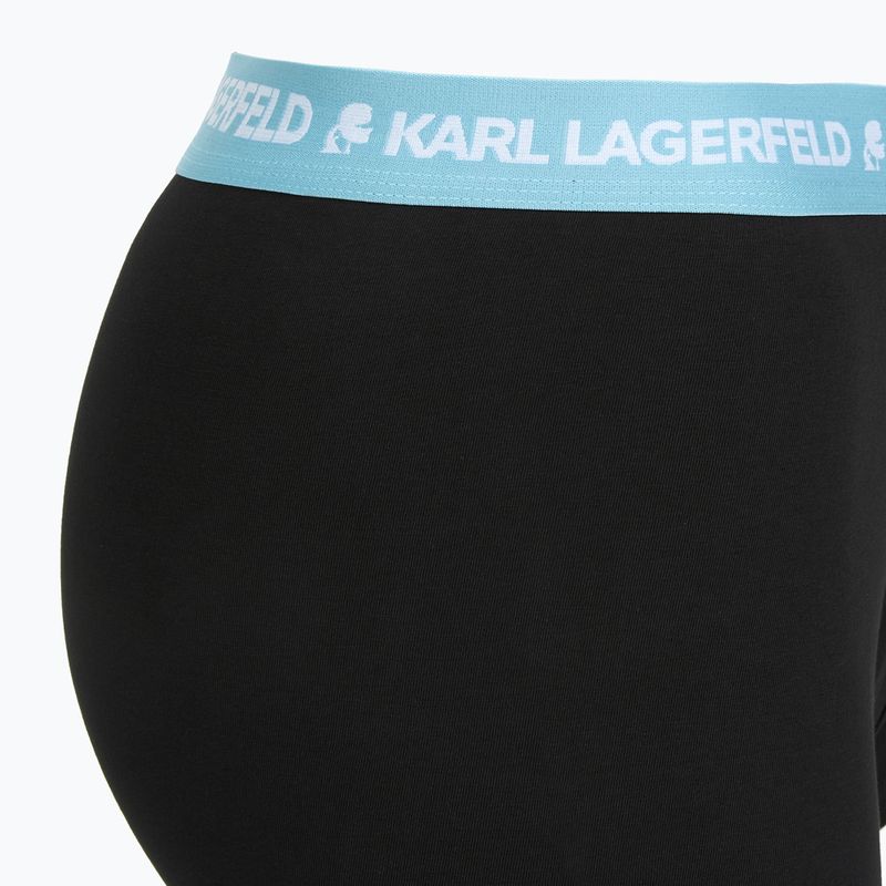 Труси чоловічі KARL LAGERFELD Logo Trunk Colorband 3 пари dark sea/indigo/blue 6