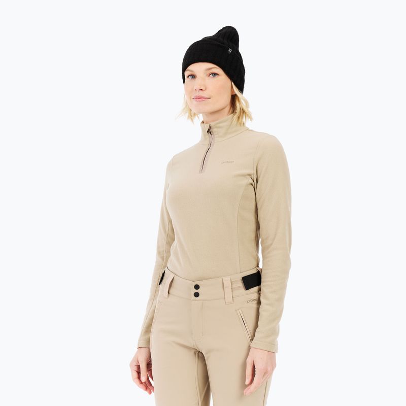 Кофта жіноча Protest PRTRemutez 1/4 Zip Active bamboobeige 5