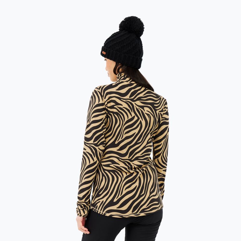 Кофта жіноча Protest PRTEsher 1/4 Zip Active bamboobeige 3