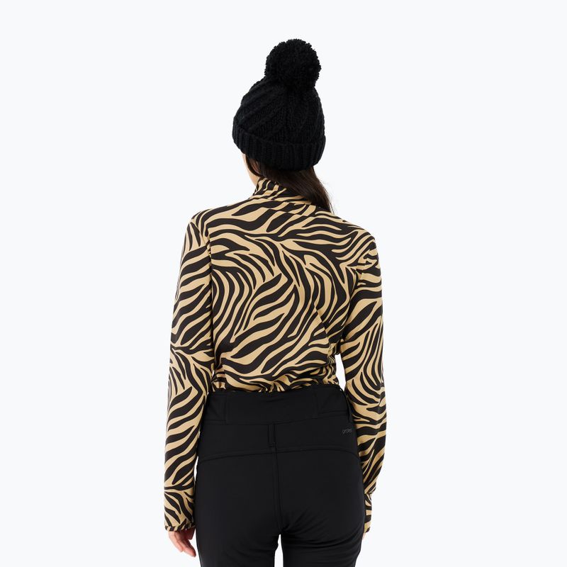 Кофта жіноча Protest PRTEsher 1/4 Zip Active bamboobeige 6