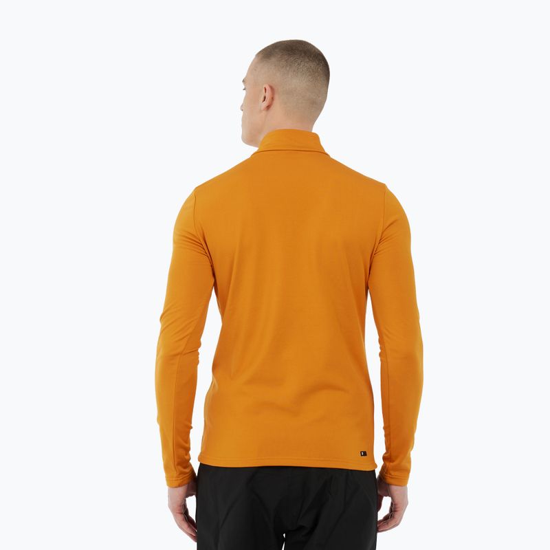 Кофта чоловіча Protest Rewill 1/4 Zip Active caramel yellow 3