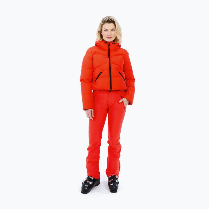 Жіноча лижна куртка Protest PRTPreppy Zip-Shift poppy red 2