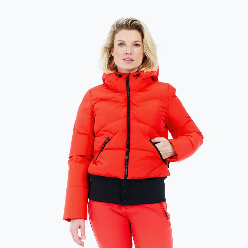 Жіноча лижна куртка Protest PRTPreppy Zip-Shift poppy red 5