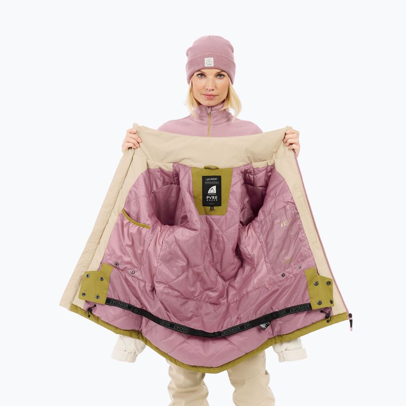 Жіноча куртка для сноуборду Protest PRTSina willow green 8