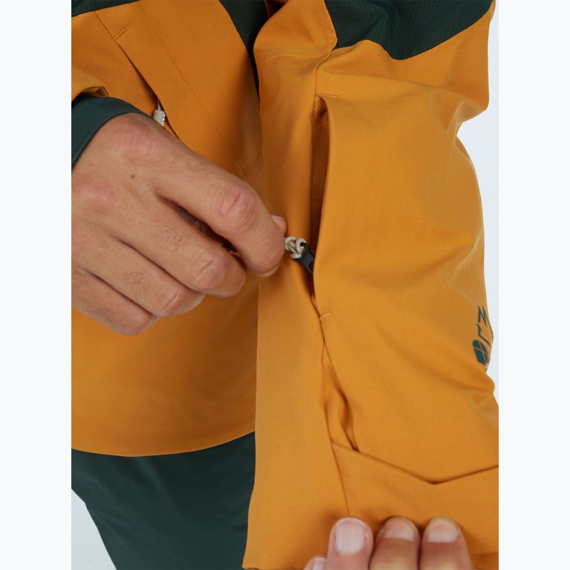 Чоловіча куртка для сноуборду Protest PRTZoot caramel yellow 7