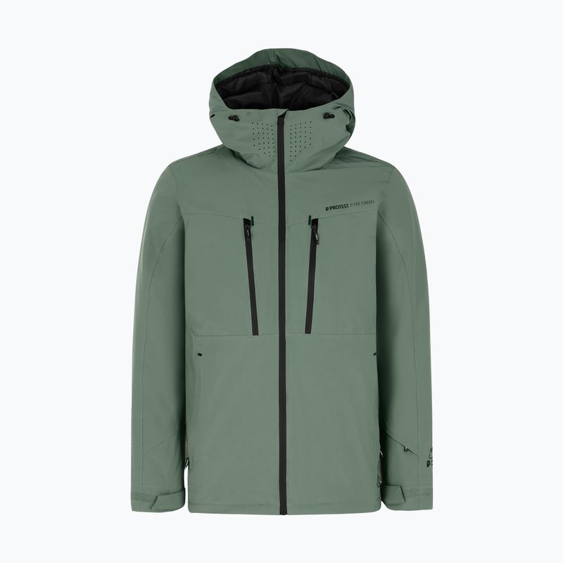 Чоловіча куртка для сноуборду Protest PRTTimothy aspen green 9
