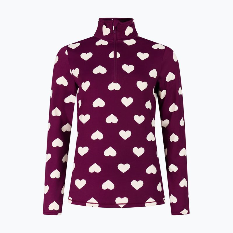 Кофта флісова жіноча Protest PRTSwana 1/4 Zip Active current purple 6