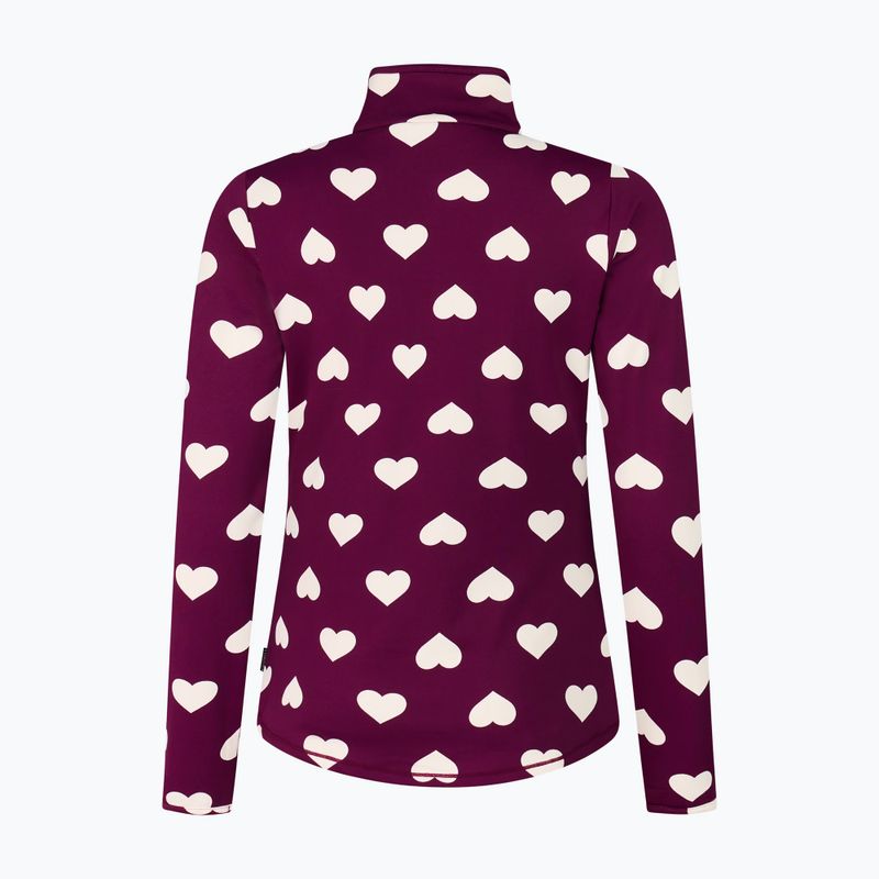 Кофта флісова жіноча Protest PRTSwana 1/4 Zip Active current purple 7