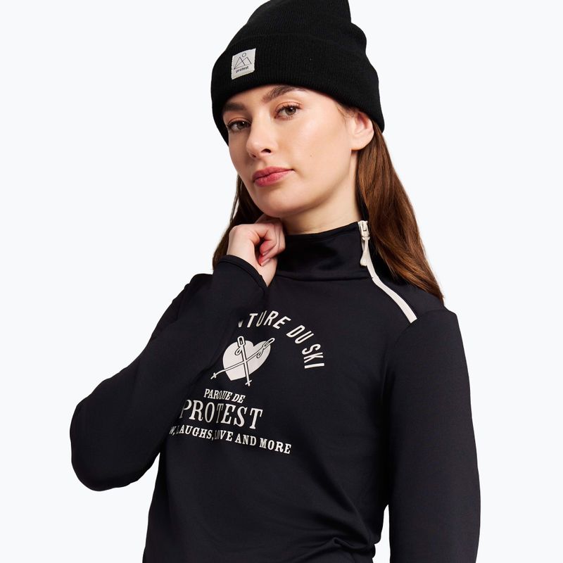 Лонгслів жіночий Protest PRTHolker Active true black 6