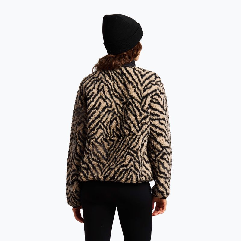 Кофта флісова жіноча Protest PRTJosey 1/4 Button bamboobeige 4