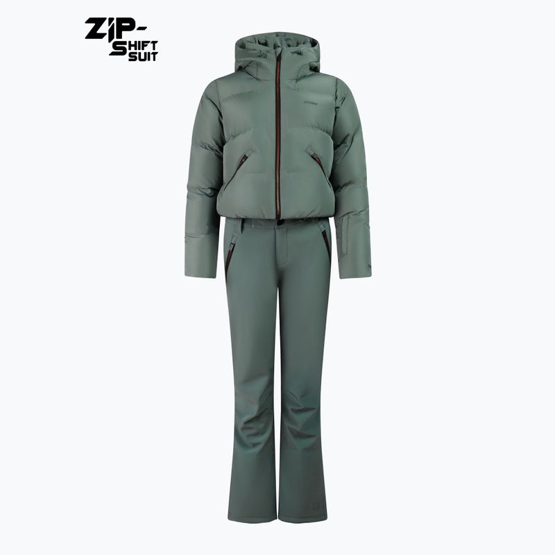Комбінезон лижний жіночий Protest PRTBuena Zipshift evergreen 7