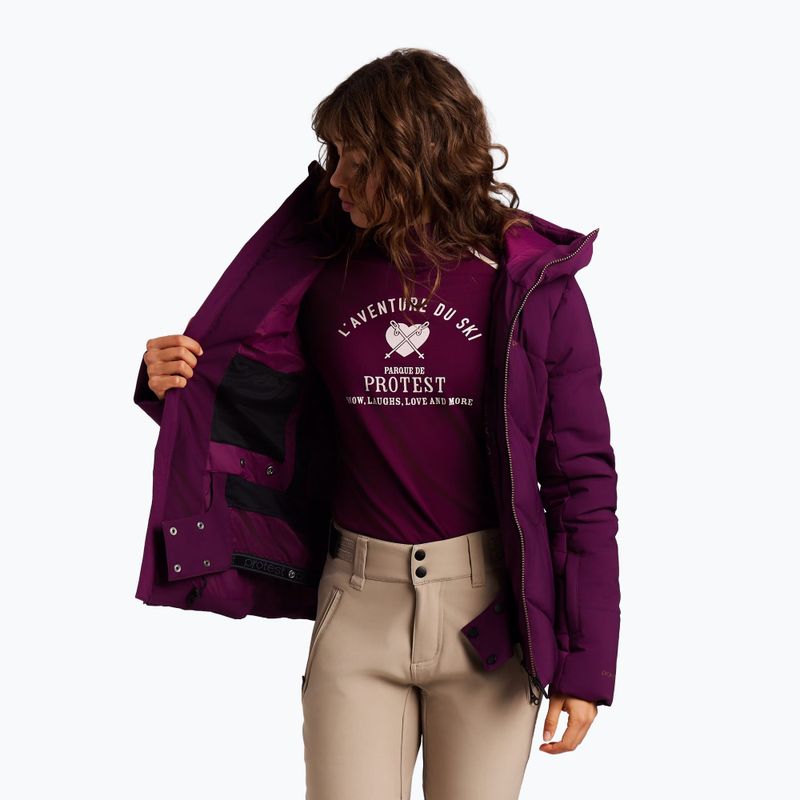 Куртка для сноуборда жіноча Protest PRTHelez current purple 7