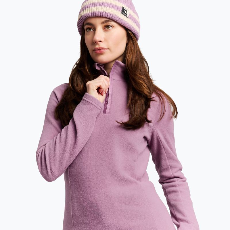 Кофта флісова жіноча Protest PRTRemutez 1/4 Zip Active valerianlilac 4