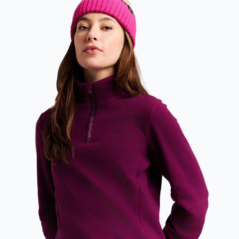 Кофта флісова жіноча Protest PRTRemutez 1/4 Zip Active current purple 4