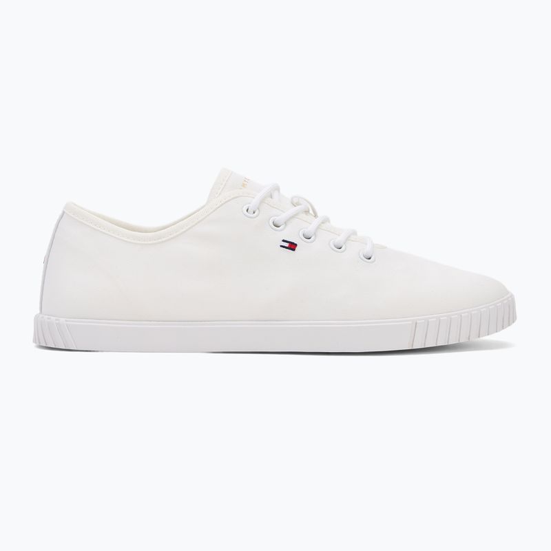 Кеди жіночі  Tommy Hilfiger Canvas Lace Up white 2