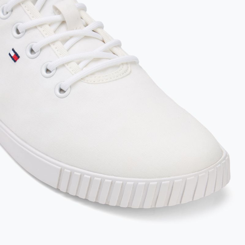 Кеди жіночі  Tommy Hilfiger Canvas Lace Up white 7