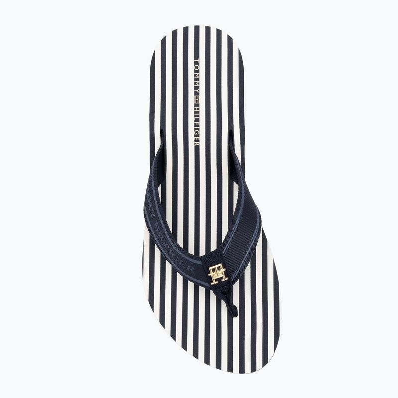 В'єтнамки жіночі Tommy Hilfiger Stripes Beach Sandal space blue 5