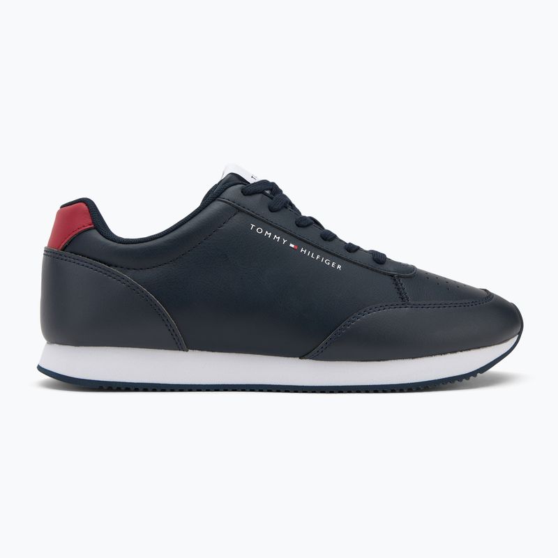 Кросівки чоловічі Tommy Hilfiger Lo Runner Pu Mix desert sky 2