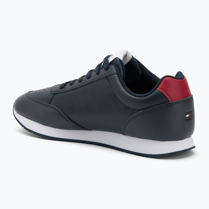 Кросівки чоловічі Tommy Hilfiger Lo Runner Pu Mix desert sky 3
